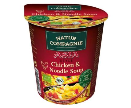 Био Инстантна Пилешка Супа с Нудли Natur Compagnie Asia Style 55 г