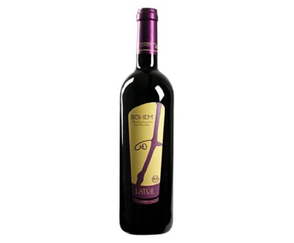 Био Червено Вино Каберне Совиньон и Сира Bohem Bodegas Latue 750 мл