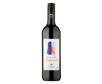 Био Червено Вино Темпранило Azan Bodegas Latue 750 мл