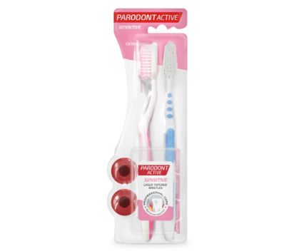 Четка за Зъби Parodont Active Sensitive Extra Soft 2 бр