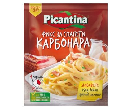 Фикс за Спагети Карбонара Picantina 40 г