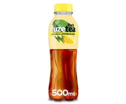 Студен Чай Fuzetea Черен Чай с Лимон и Лимонена Трева 500 мл