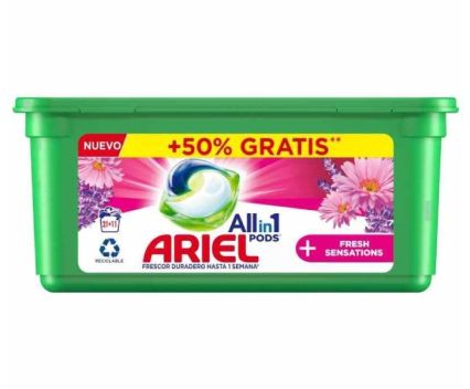 Капсули за Пране Ariel All in One Pods Fresh Sensations 32 бр