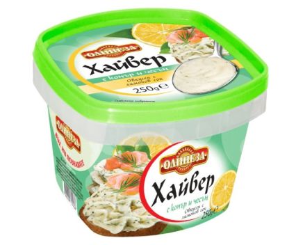Хайвер Тарама Олинеза с Копър и Чесън  250 г