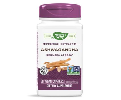 Хранителна Добавка Nature’s Way Ашваганда 60 Капсули