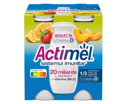 Млечнокисела Напитка Actimel Мултифрут 4 бр х 100 г