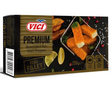 Панирано Цяло Рибно Филе Vici Premium 250 г