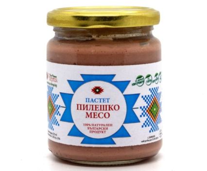 Пастет от Пилешко Месо Еко ферма Черга 250 г - Без Глутен