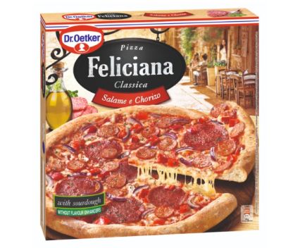 Замразена Пица Салам и Чоризо Dr. Oetker Feliciana 320 г