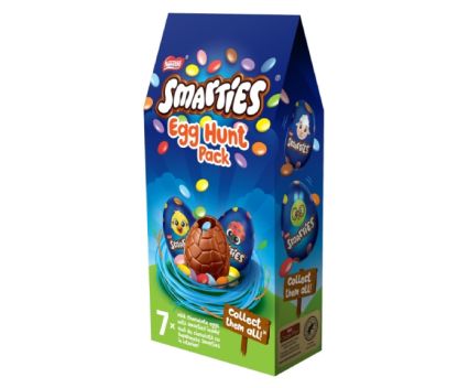 Шоколадови Яйца Smarties Nestle 7 бр 122 г
