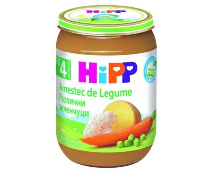 Био Пюре Различни Зеленчуци HiPP 190 г