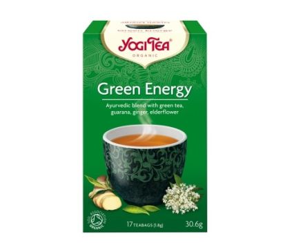 Био чай Зелена енергия Yogi Tea 17 пак.