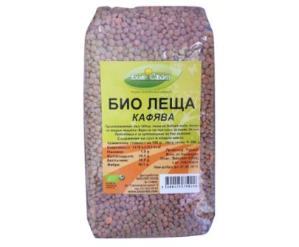 Био кафява леща Био Свят 500 г