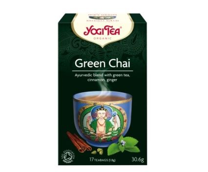 Био зелен чай Yogi Tea 17 пак.