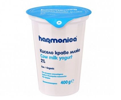 Био Кисело Мляко Harmonica 2% 400 г