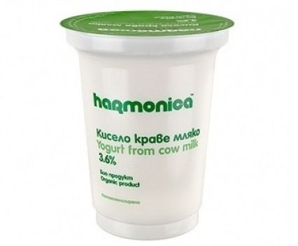 Био кисело мляко Harmonica 3.6% 400 г