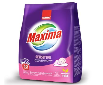 Прах за Пране Sano Maxima Sensitive 1.250 кг