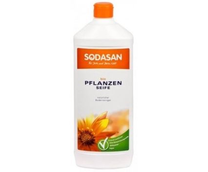 Универсален растителен био сапун за под Sodasan 1 л