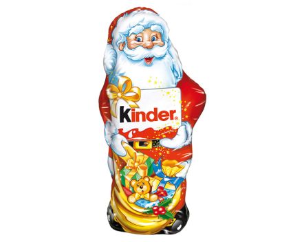 Шоколадова Фигура Дядо Коледа Kinder 55 г