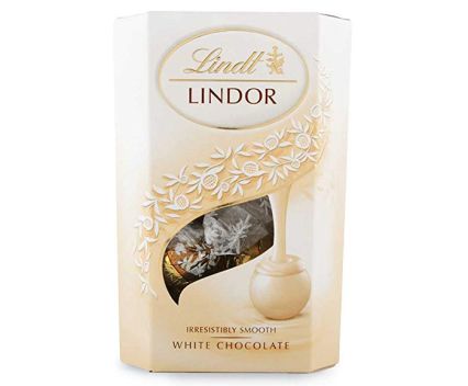 Шоколадови Бонбони Lindt Lindor Бял Шоколад 200 г