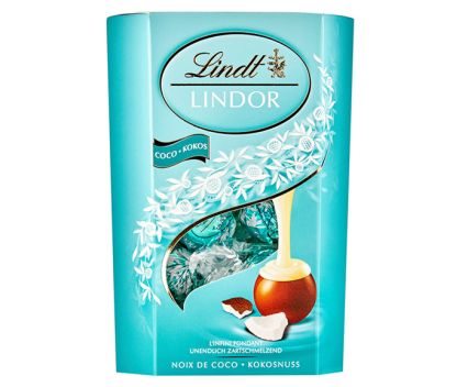 Шоколадови бонбони Lindt Lindor Кокос 200 г