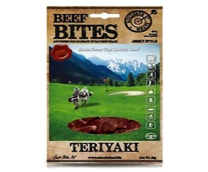 Сушено говеждо месо Teriyaki Beef Bites Bullseye Meats 50 г