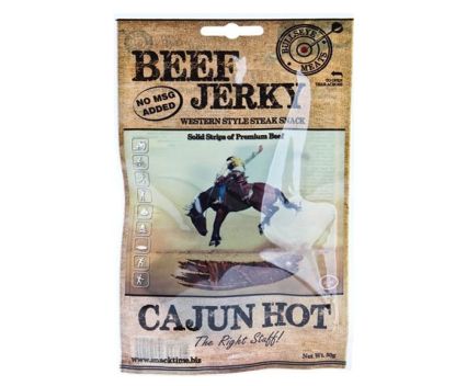 Сушено говеждо месо Cajun Hot Beef Jerky Bullseye Meats 50 г