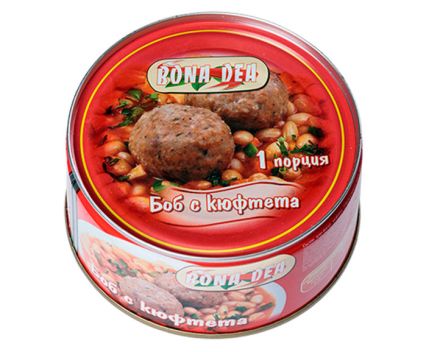 Боб с кюфтета Bona Dea 300 г