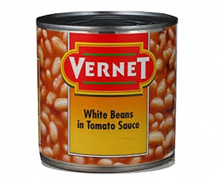 Печен боб в доматен сос Vernet 430 г
