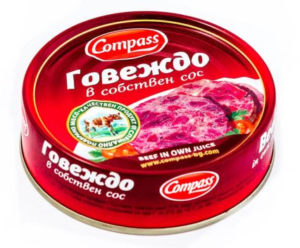 Говеждо в Собствен Сос Compass 180 г