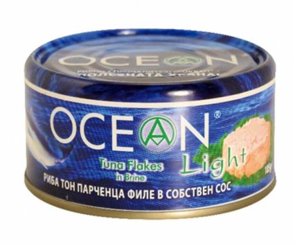 Консерва Риба тон парченца филе Ocean в собствен сос 95 г