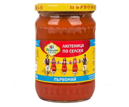 Лютеница по селски Първомай Bulcons 310гр