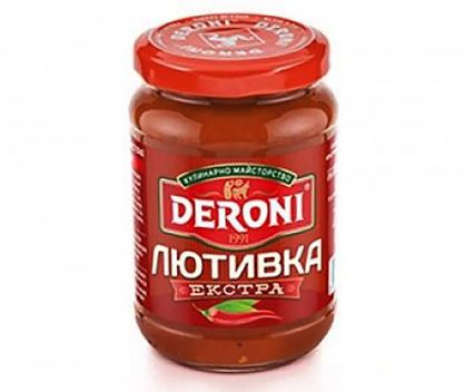 Екстра лютивка Deroni 210 г