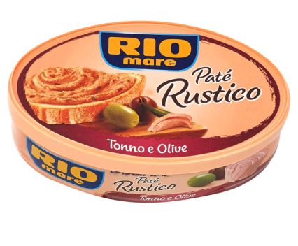 Пастет риба тон с маслини Rio Mare Pate Rustico 115 г