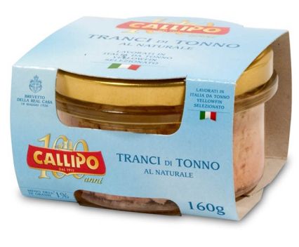 Риба тон в собствен сос Callipo 160 г