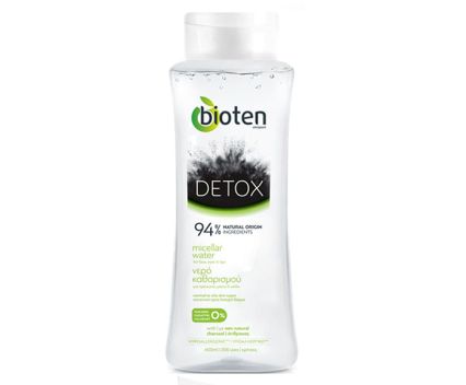 Мицеларна вода за нормална към мазна кожа Bioten Detox 400 мл