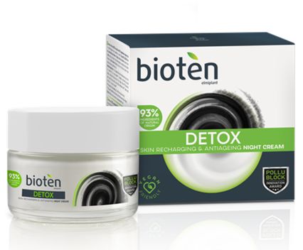 Нощен крем Bioten Detox 50 мл
