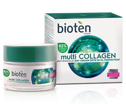 Дневен крем против бръчки Bioten Multi Collagen SPF10 50 мл
