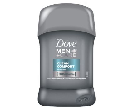 Део стик за мъже Dove Clean Comfort 50 мл