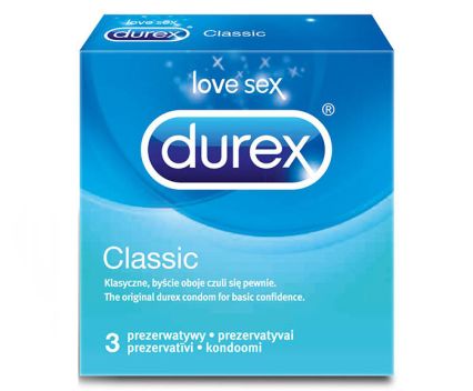 Презервативи Durex Classic 3 бр