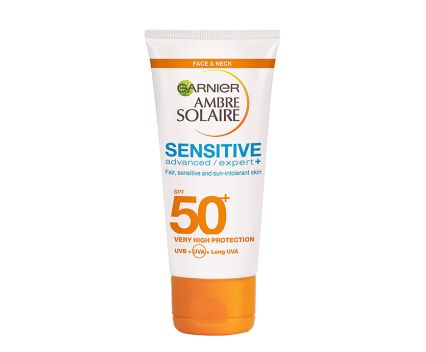 Слънцезащитен гел за лице Garnier Ambre Solaire SPF50+ 50мл