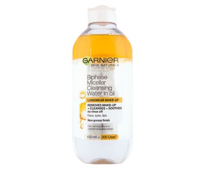 Двуфазна мицеларна вода Garnier Longwear Make-up 400 мл
