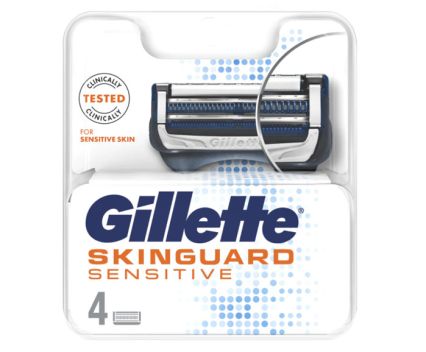 Резервни ножчета Gillette Skinguard Sensitive 4 бр