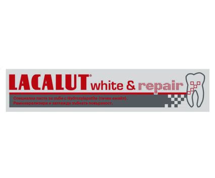Паста за зъби Избелване и възстановяване Lacalut White & Repair 75мл