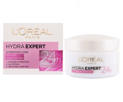 Хидратиращ крем за суха и чувствителна кожа L'Oreal Hydra Expert 50 мл