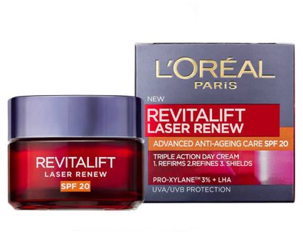 Дневен крем против бръчки L'Oreal Revitalift Laser Renew SPF 20 50 мл