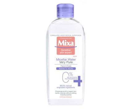 Мицеларна вода за чувствителна кожа Mixa Very Pure 400 мл