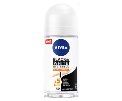 Рол-он Nivea Black & White Invisible Ultimate Impact 50 мл
