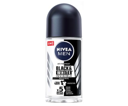 Рол-он Nivea Men Black & White Invisible Original 50 мл