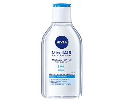 Мицеларна вода за нормална кожа Nivea MicellAIR 400 мл